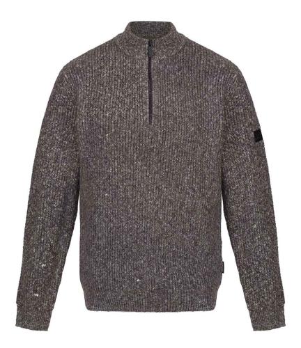 Regatta Solomon Zip Neck Pullover - DKM - XXL